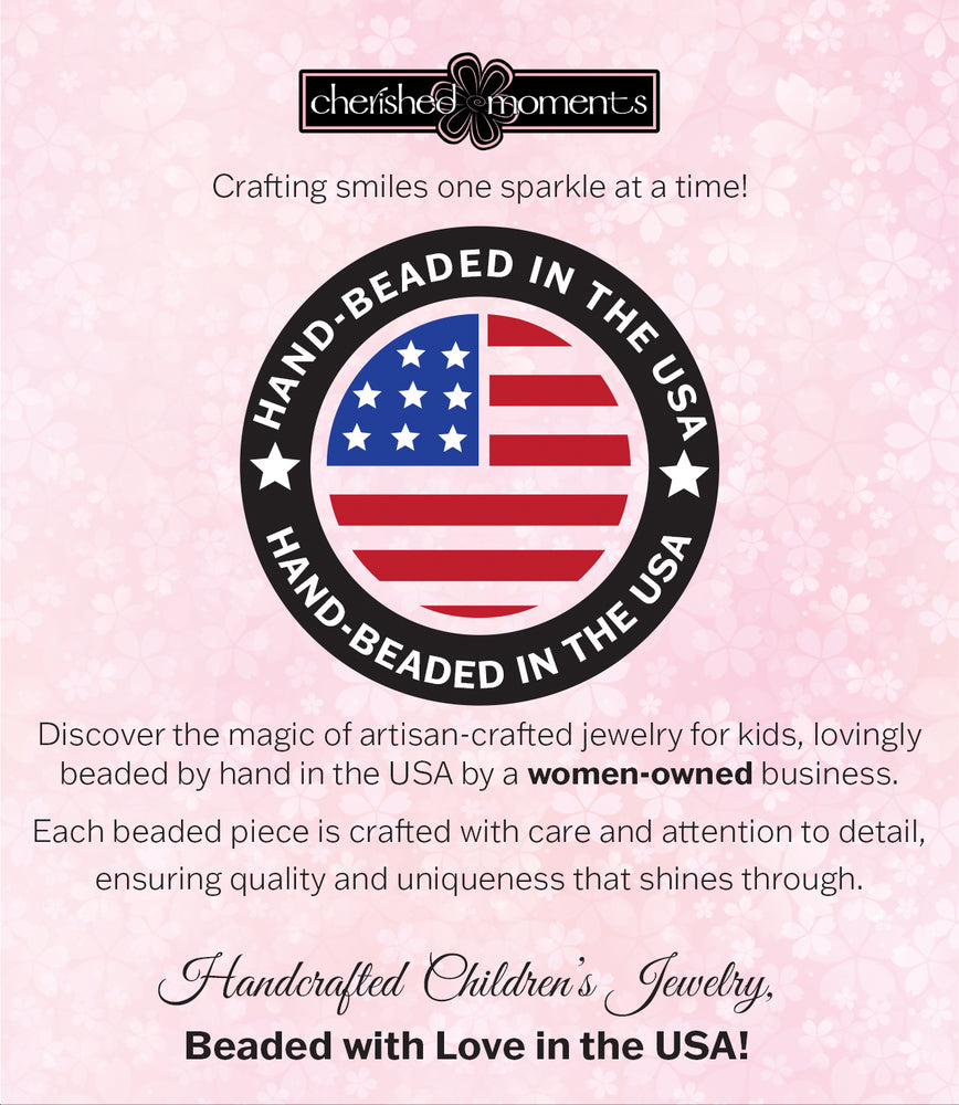 Sterling Silver Pink Simulated Pearl Cross Bracelet for Baptism and Communion Gifts