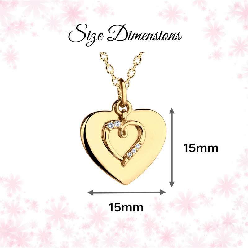 Custom Engraved Heart Charms - Cherished Moments Jewelry