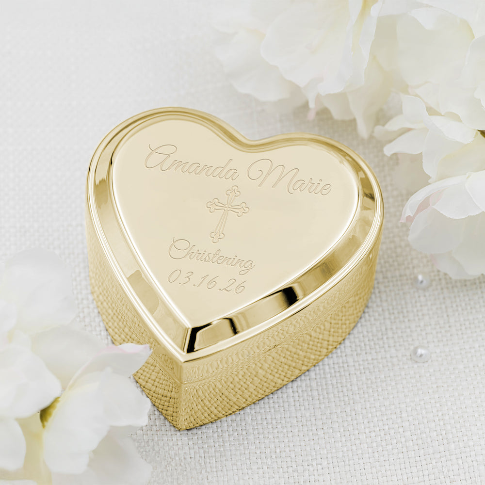 Personalized Religious Heart Keepsake Box – Cherished Moments Jewelry