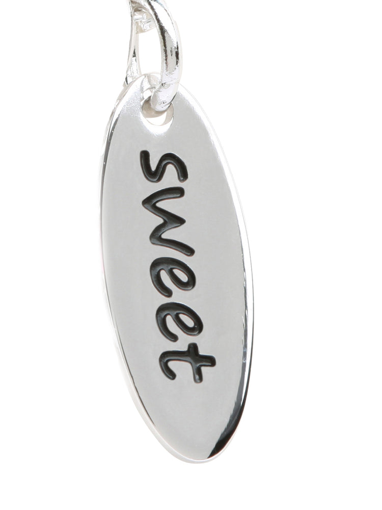 SALE!  Sterling Silver Design-Your-Own Custom Necklace with Daisy and Initial Charm for Little Girls