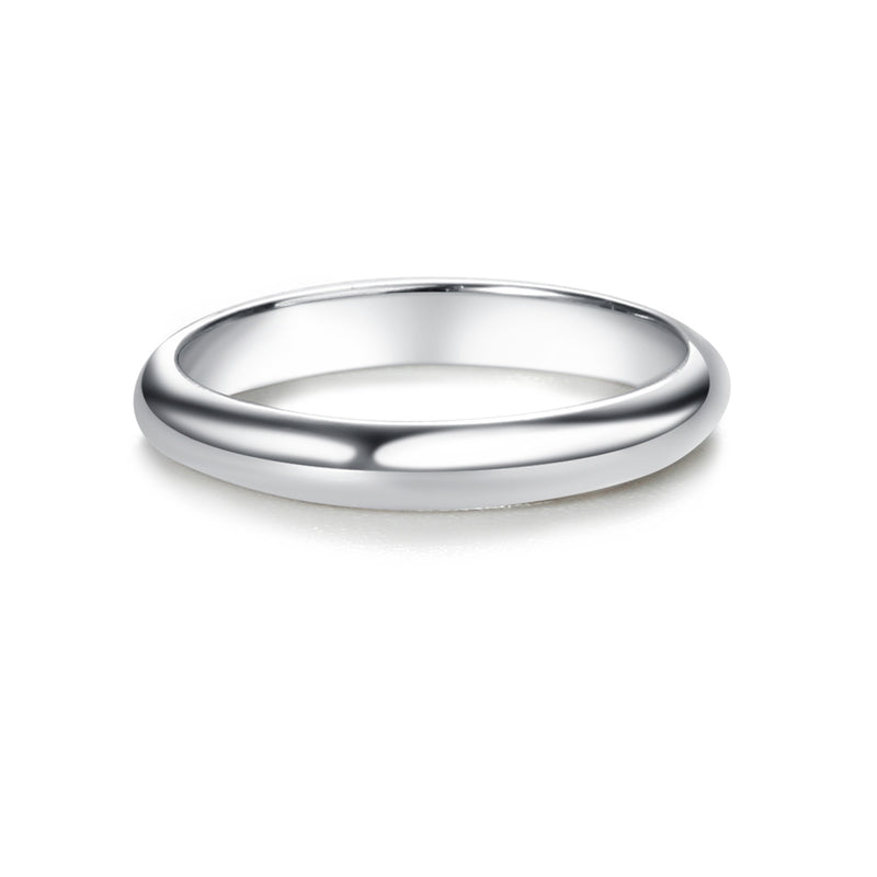 Sterling Silver Baby Ring - 2mm Silver Band - Cherished Moments Jewelry