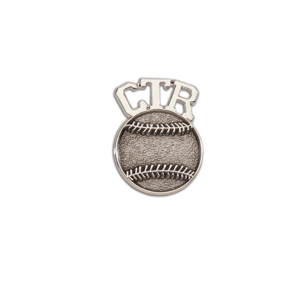 LDS Baptism CTR Baseball Tie Pin for Boys