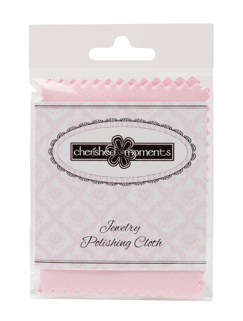 Jewelry Polishing Cloth (PC-Pink SM) - Cherished Moments Jewelry
