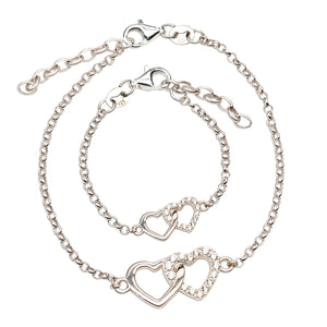 Girls Mom and Me Bracelet Set for Mother and Daughter Matching