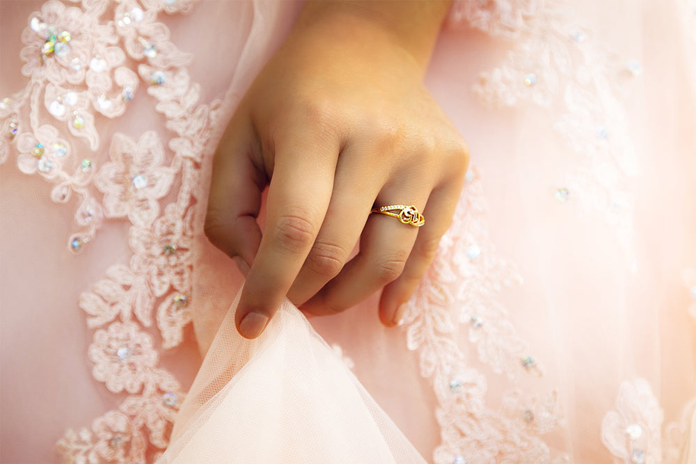 Quinceañera Heart Ring